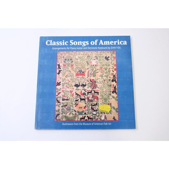 Classic Songs of America, Piano, Guitar, Keyboard, Sheet Music, ~ 250507-WH 229 - Picture 1 of 2